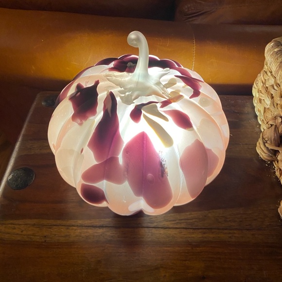 NWT Anthropologie  Glass Cheena Pumpkin - Picture 8 of 8
